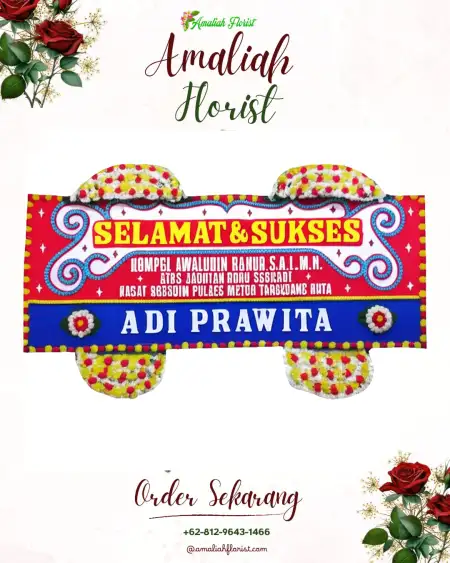 Papan Bunga Ucapan Selamat Cilolohan